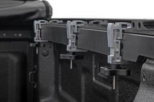 Ford Ranger Soft Roll Up Bed Cover - Rough Country - Matte Black - '24-'25